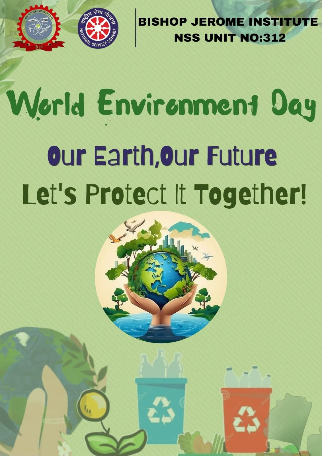 NSS Unit 312 Celebrates World Environment Day 2026 with Campus Greening Initiative